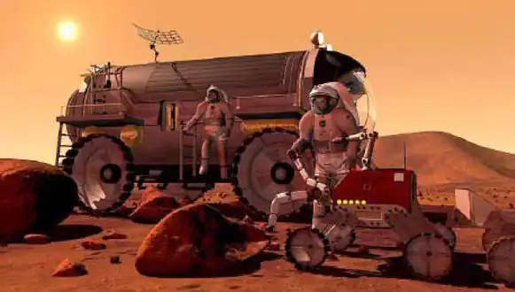 Exemple de rover pressurisé (source : NASA V5).