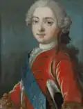 Un portrait présumé de Louis-Joseph-Xavier duc de Bourgogne, vers 1760.
