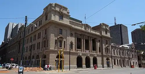 Poste générale de Pretoria et National Bank of South Africa