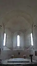 Chœur de la chapelle en 2019.