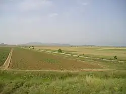 La plaine près de Prilep.