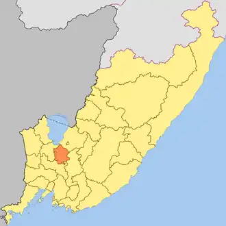 Localisation de Raïon de Tchernigovka