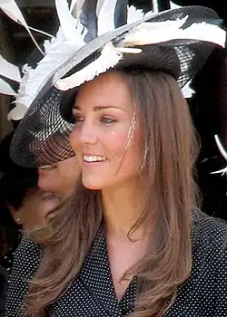 Kate Middleton en 2008