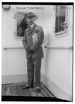 Karol Kazimierz Poniatowski 1916