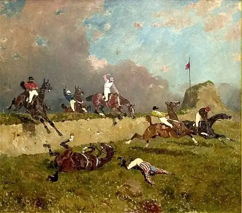 La Banquette irlandaise (vers 1880), musée des Beaux-Arts de Libourne.