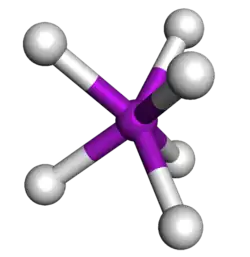 Image illustrative de l’article Géométrie moléculaire prismatique trigonale