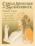 Henri Privat-Livemont : Cercle Artistique de Schaerbeek (1900).