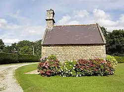 Vue générale de la chapelle de La Madeleine.