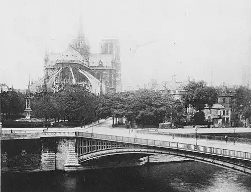 Le pont en 1898 (V).