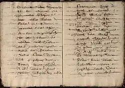 Procès verbale du château réalisé à l'occasion de sa cession à Guillaume d'Affis