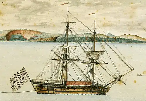 La Marie Séraphique, navire négrier nantais de la fin du XVIIIe siècle.