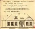 Plan de l'école de Rudka en 1925.