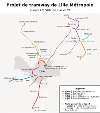 Image illustrative de l’article Tramway de Lille Métropole