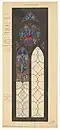 Projet de vitraux (cathédrale de Reims), 1844