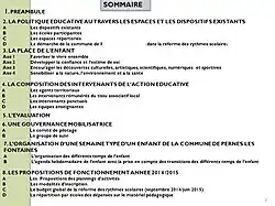 Projet pédagogique rédigé par un directeur diplômé du BPJEPS Loisirs tous publics (LTP) sur un ACM