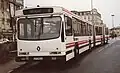 Prototype de bus à double articulation Renault