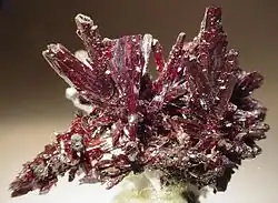 Région de Marienberg, monts Métallifères, Saxe, Allemagne, 2,7&nbsp;×&nbsp;1,9&nbsp;×&nbsp;1,6&nbsp;cm