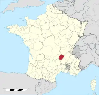 Contours du diocèse sous l'Ancien Régime.