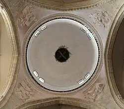 Coupole, avec les quatre évangélistes dans les pendentifs (XVIIe siècle).