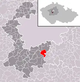 Localisation de Psáry