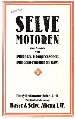 Publicité Basse & Selve