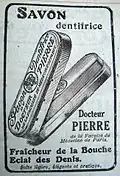 Publicité « Savon du Docteur Pierre ».