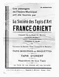 Publicité TFO vers 1932.