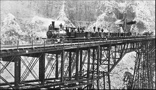 Le premier pont de Verrugas