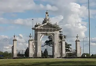 Puerta de Hierro, à Madrid.