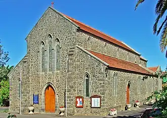 L'église de Tous les Saints (de culte anglican).