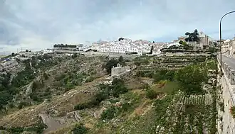 Monte Sant'Angelo sur les pentes du promontoire Gargano