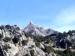 Le Puig Major, sommet le plus haut de l'île.