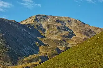 Puig Rojà et portella dels Tres Vents.
