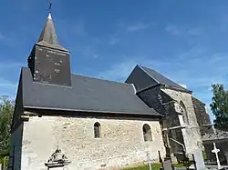 Vue extérieure de l'église.