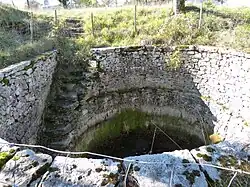 Puits romain de la Voulte à Marcilhac-sur-Célé (Lot).