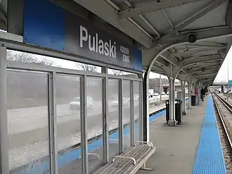La station Pulaski