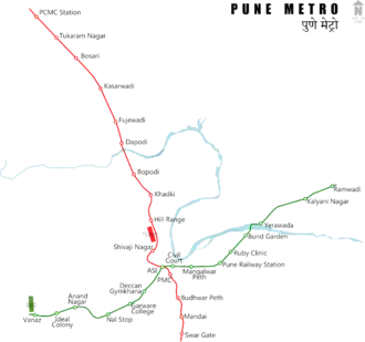 Image illustrative de l’article Métro de Pune