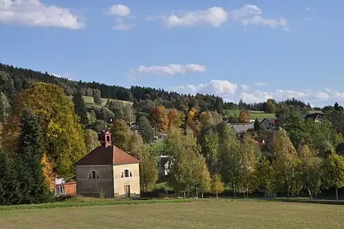 Vue du village.