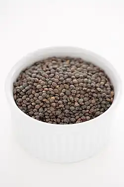 Lentilles vertes (AOP) du Puy