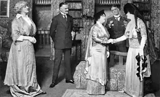 Pygmalion à Broadway, 1914