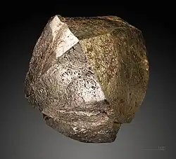 Pyrite - octaèdre - Trimouns, Ariège (6&nbsp;×&nbsp;5,8&nbsp;cm)