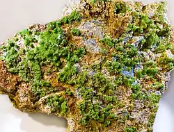 Pyromorphite - Mine de Saint-Salvy, Tarn (24x18 cm)