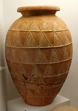 Grand pithos, tombe du char, 530-520 av. J.-C.