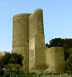 Tour de la Vierge (ou Maiden Tower), à Bakou.