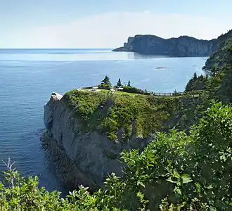 Vue sur le cap Bon-Ami
