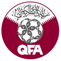 alt=Écusson de l' Équipe du Qatar