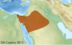 Royaume de Qédar vers -500