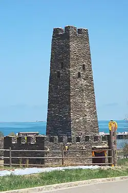 Diaolou tibétain du lac Qinghai.