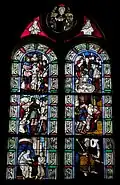 Vitrail de la baie no&nbsp;11.