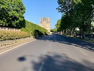 Le quai près du quai des Tuileries.
